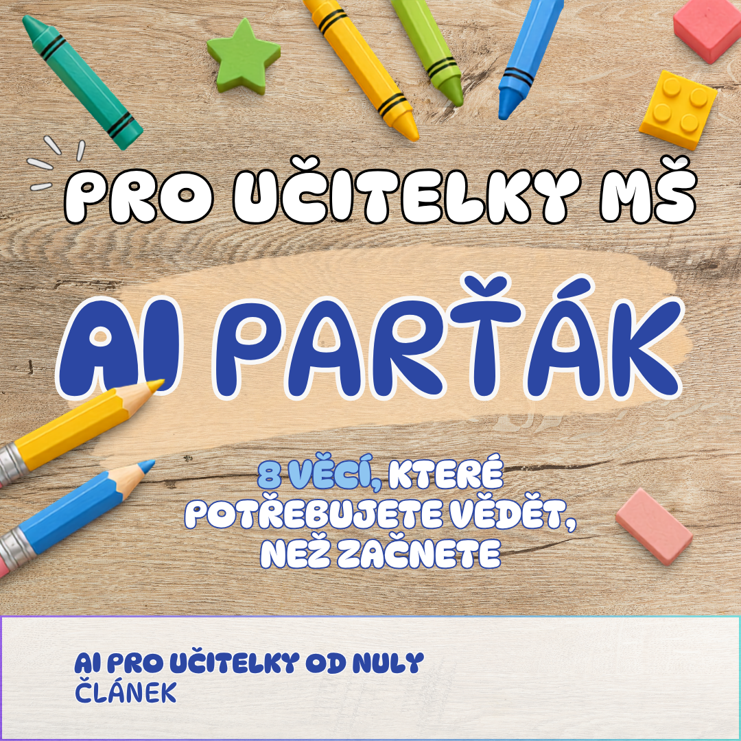 ai parťák pro učitele, článek pro učitele, tipy pro učitele