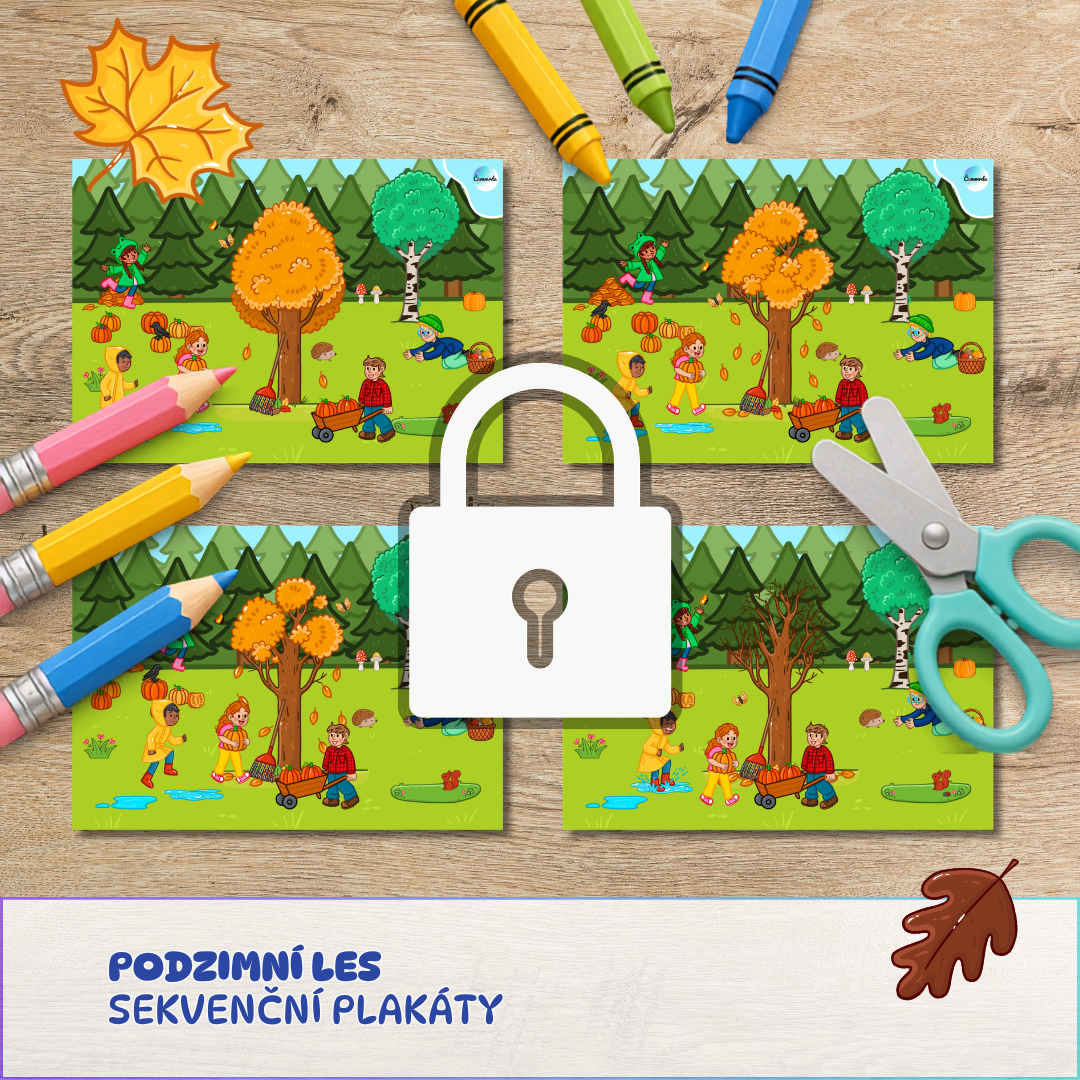 podzimní sekvenční plakáty