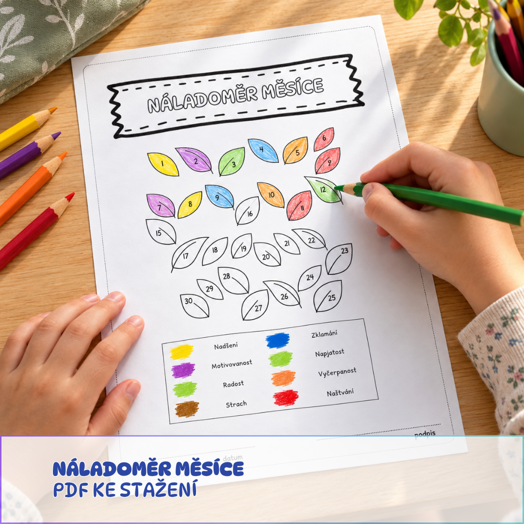 náladoměr měsíce, formativní hodnocení, wellbeing, 